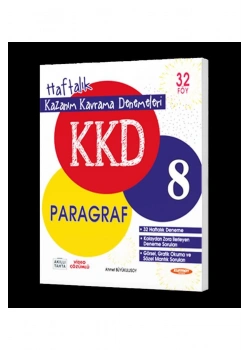 Kurmay 8.Sınıf Paragraf Haftalık Kazanım Kavrama Denemeleri 32 Föy