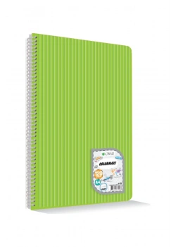 Çınar 73007 Colormaxı Sipiralli A4 Pp Kapak 120 Yp Çizgili Defter