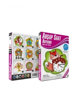 Kumtoys Ahşap Saat Boyama