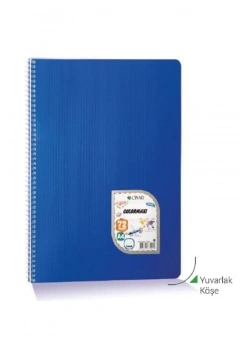 Çınar 73012 Colormaxı Sipiralli  A4 Pp Kapak 60 Yp Düz Defter
