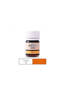Lisans Artdeco Büst Cam Boyası 25Ml. Turuncu  Lv-Y-110A-03
