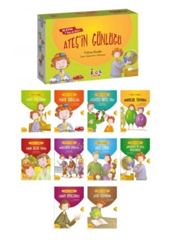 Ateşin Günlüğü 10 Kitap Set  Bıcırık