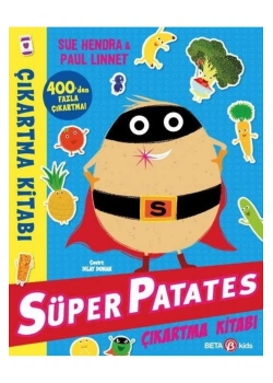Süper Patates Çıkartma Kitabı  Beta Kıds