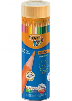Bic Evolutıon Kuru  Boya Kalemi 36 Lı Metal Tüp     Kod:968491