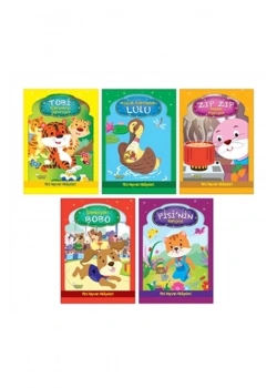 Mini Hayvan Hikayeleri 5 Kitap Set  Selimer Yayın