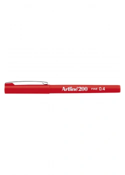Artlıne 200 Fıne Kalem 0.4 Red Lv-A-Ek-200N Red