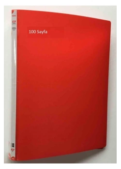 Noki Sunum Dosyası Prime 100 Yaprak Kırmızı Kod:641100-Nnp-080