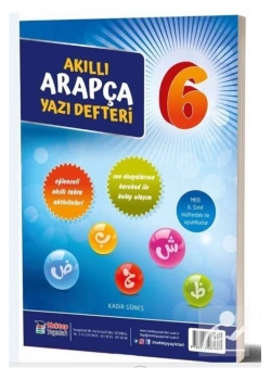 Mektep 6.Sınıf Akıllı Arapça Yazı Defteri
