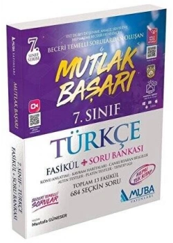 Mutlak Başarı 7.Sınıf Türkçe Fasikül + Soru Bankası Muba Yayınları