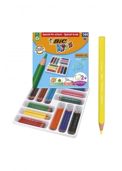 Bıc Elleri Kirletmeyen Üçgen Pastel Sınıf Paketi 1