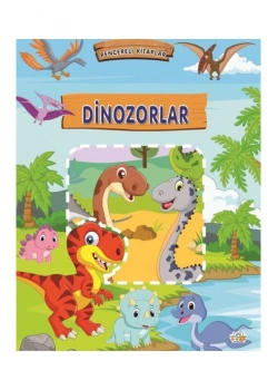 Pencereli Kitaplar Dinozorlar Parıltı