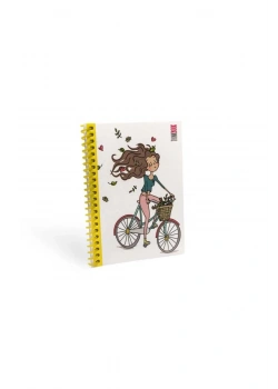 Thinkbook Happy Halıday Sarı Spiralli Not Defteri
