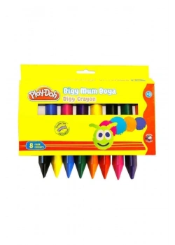 Play-Doh Bigy Crayon Mum Boya 8 Renk Cr012