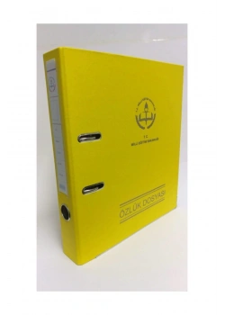 Gülpaş Öğretmen Özlük Dosyası 28X32 1 Klasör 8 Dosya 428