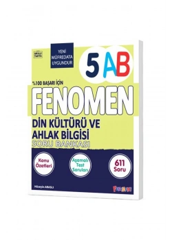 Fenomen 5.Sınıf Din Kültürü Soru Bankası