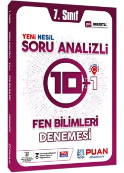 Puan 7.Sınıf Fen Bilimleri 10+1 Denemesi