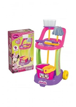 Kut Mınnıe Mouse Temizlik Arabası Seti