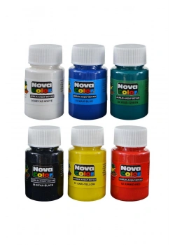 Nova Color Akrilik Boya   6 Renk Nc-180