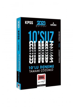 Yargı 2023 Kpss A Grubu 10 Suz Olmaz 10 Çözümlü Deneme