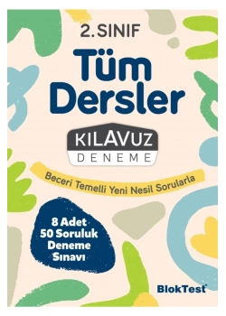 Bloktest 2.Sınıf Tüm Dersler Kılavuz Deneme