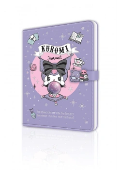 Vj Vegan Deri Mıknatıslı Günlük Kuromi 13*18 100 Gr 224 Sayfa