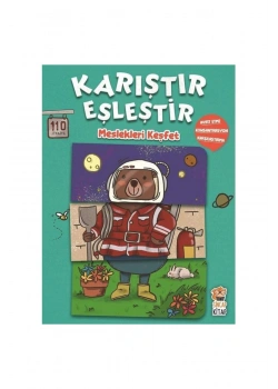 Karıştır Eşleştir Meslekleri Keşfet       Sincap  Kitap