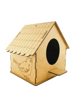 Südor Ahşap Maket Kuş Evi Md1-06