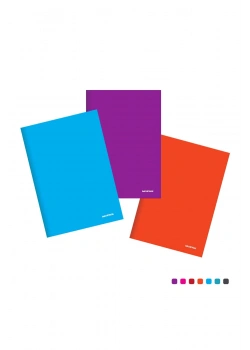 MOPAK 60 YP ÇİZGİLİ PP KAPAK A4 DEFTER PASTEL