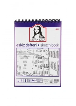 Südor Monalisa Eskiz Defteri A4 120G 50 Yp Telli