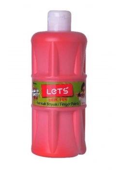 Lets Parmak Boyası 500 Ml Kırmızı L-5004