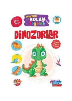 Kolay Boyama Dinozorlar  Koloni