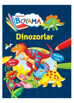 Dinozorlar Boyama Parıltı