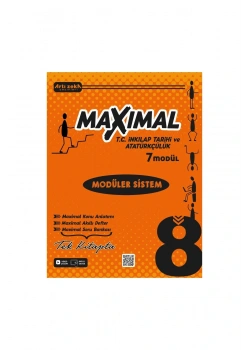 8.Sınıf Maxımal İnkilap Tarihi Atatürkçülük Modüler Sistem  Artızekal