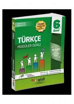 6.Sınıf Türkçe Müfredatın Gizli Dergisi  Gizli Yayınları