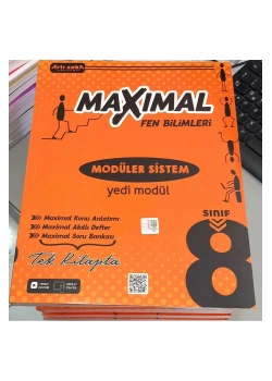 8.Sınıf Maxımal Fen Bilimleri Modüler Sistem  Artızeka