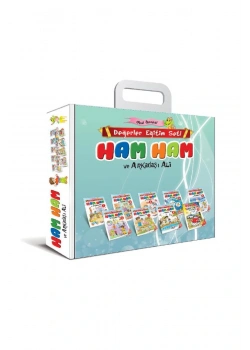 HAMHAM VE ARKADAŞI ALİ OKUL ÖNCESİ DEĞERLER EĞİTİM SETİ 48-60 AY YUMURCAK