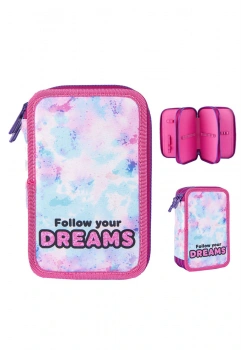 HOALAA 3 GÖZLÜ KALEM ÇANTASI DREAMS ATLAS