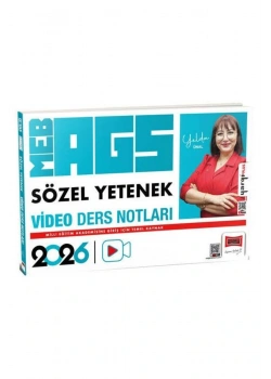 Yargı 2026 Meb Ags Öğretmen Adayları Sözel Video Ders Notları