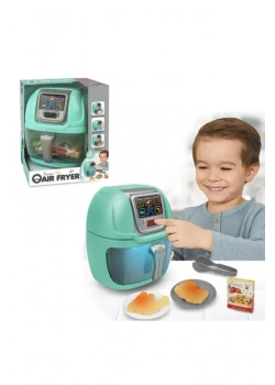 Kutulu Pilli Işıklı 9 Parçalı Airfryer 1017