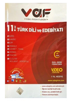 Vaf 11.Sınıf Türk Dili Edebiyatı Fasikülleri