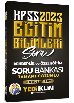 Kpss 2023 Rehberlik Özel Eğitim Çözümlü Soru Bankası  Yediiklim