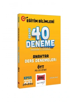 Yargı 2023 Kpss Eğitim Bilimleri Anahtar Ders Denemeleri