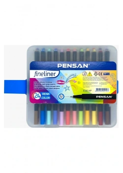 Pensan 6500 Fineliner 24 Lü pe6500hpfl24