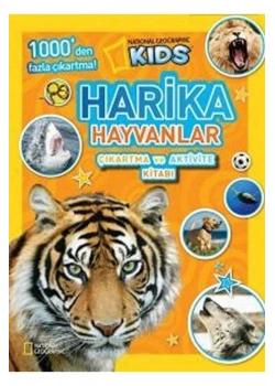 Harika Hayvanlar Çıkartma Aktivite Kitabı