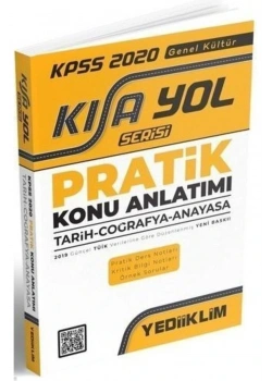 Kpss Gk Tarih Coğrafya Anayasa Pratik Konu Anlatım 2020 Yediiklim