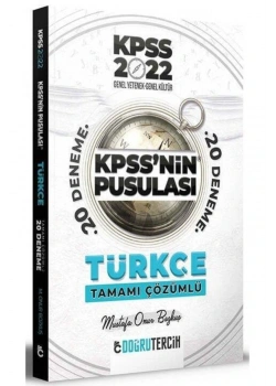 Kpss 2022 Gy Gk Türkçe 20 Çözümlü Deneme  Doğru Tercih