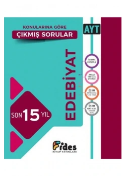 FİDES AYT EDEBİYAT SON 15 YIL ÇIKMIŞ SORULAR