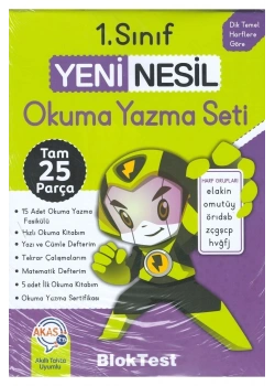 Bloktest 1.Sınıf Yeni Nesil Okuma Seti Kutulu