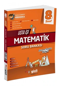 8.SINIF MATEMATİK USTA İŞİ SORU BANKASI  GİZLİ YAYINLARI
