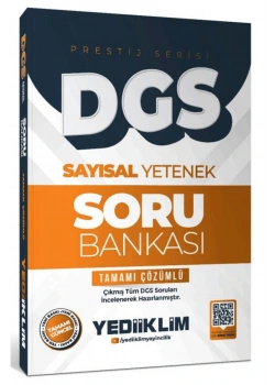 YEDİİKLİM DGS PRESTİJ SAYISAL SORU BANKASI